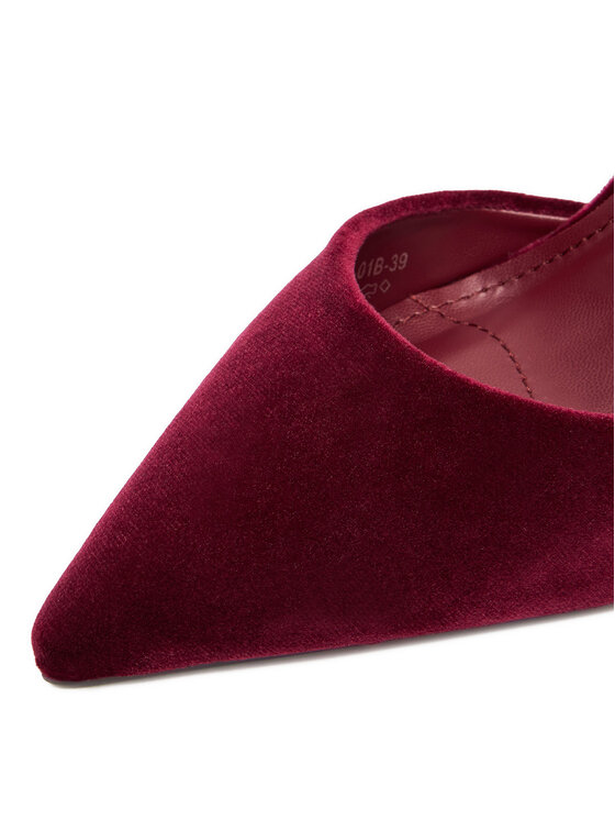 Juicy Couture Szpilki Juicy Couture EO-S4S96733-01B Bordowy