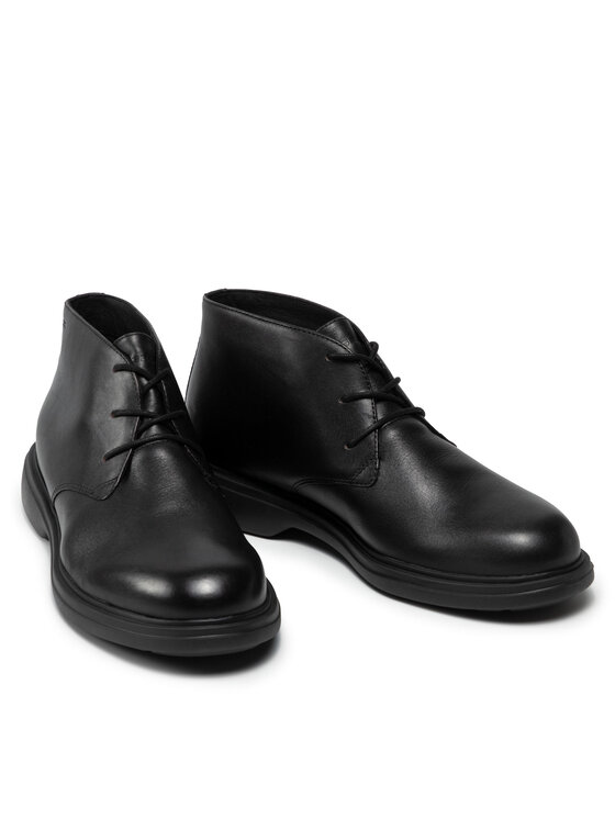 Geox Gležnjarji Geox U Ottavio U16DCB 00043 C9999 Črna