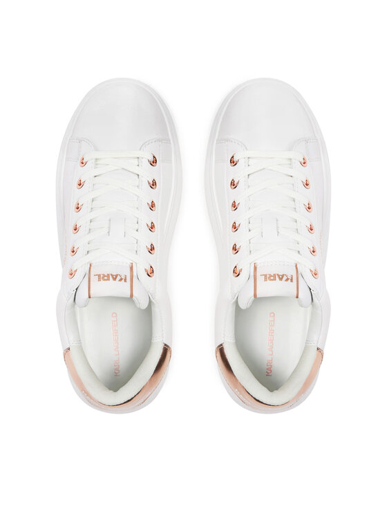 KARL LAGERFELD Sneakersy KARL LAGERFELD KL62538K Bílá
