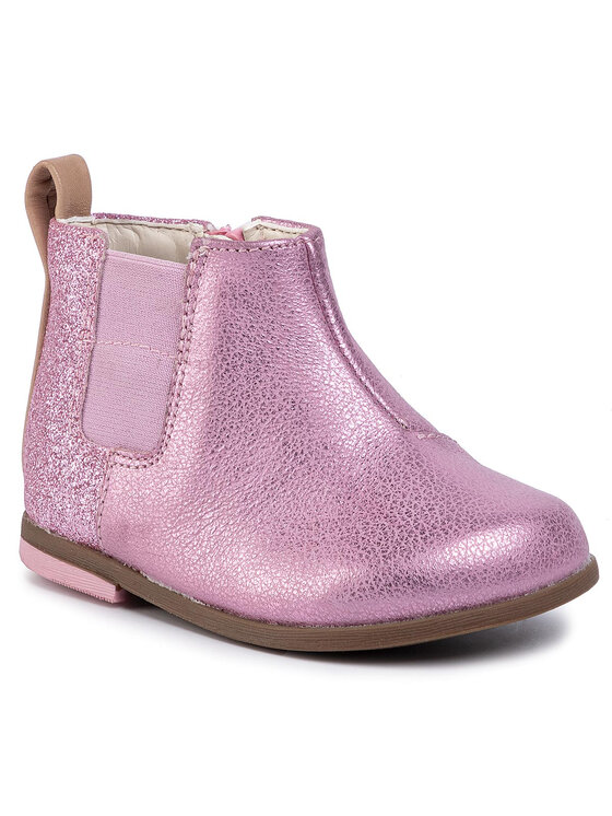 Clarks Gležnjače Clarks Drew Fun T 261454186 Ružičasta
