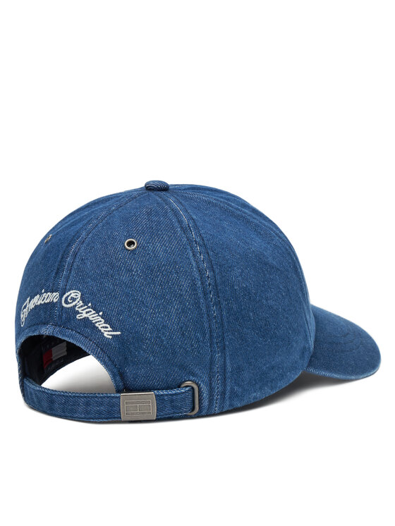 Tommy Jeans Gorra con visera Tommy Jeans Archive Script AM0AM13565 Azul