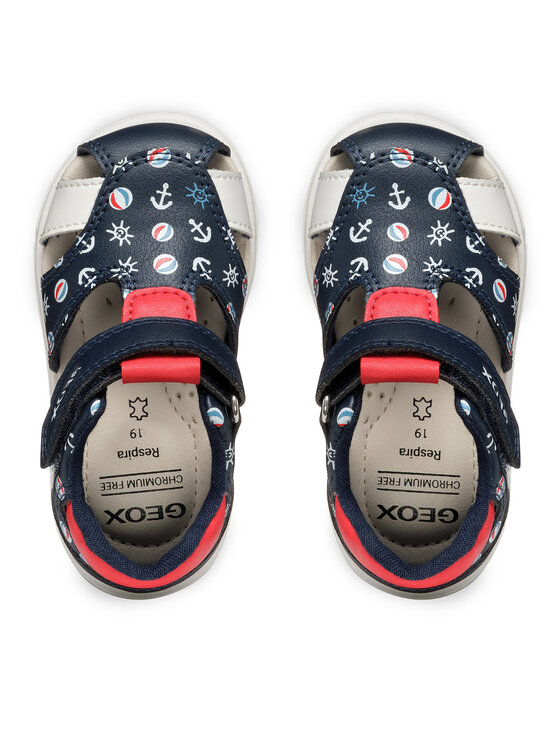 Geox Sandály Geox B Sandal Zapito B556EC 05404 C0735 Tmavomodrá