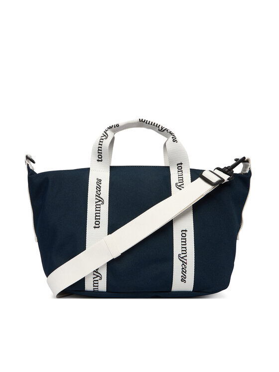 Tommy Jeans Τσάντα Tommy Jeans Ess Daily Mini Tote AW0AW18460 Σκούρο μπλε
