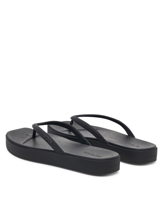 Crocs В'єтнамки Crocs Miami Square Flatform Flip 214161 Чорний