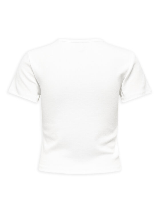 ONLY ONLY Футболка Daniella 15350554 Білий Slim Fit
