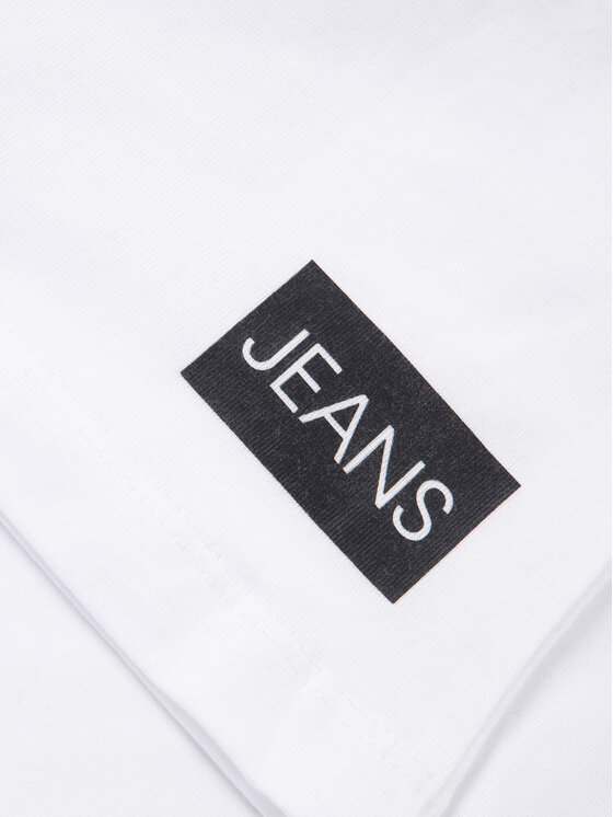 Calvin Klein Jeans Calvin Klein Jeans Camiseta Institutional SS IB0IB00347 Blanco Regular Fit