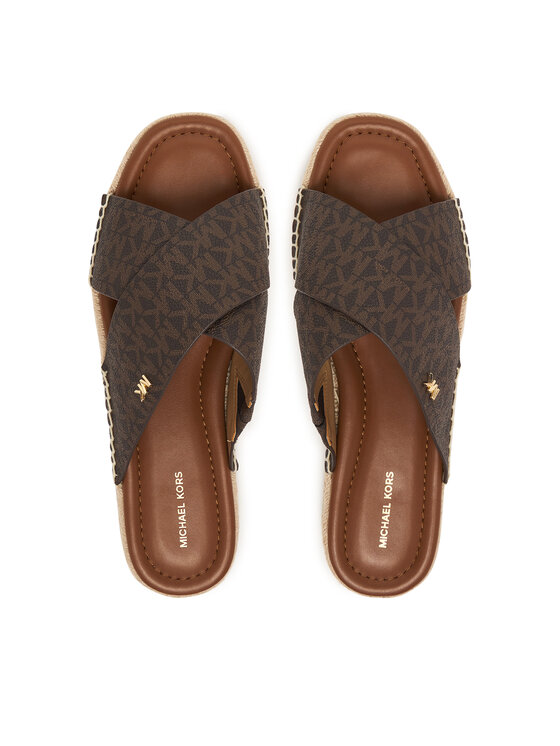 MICHAEL Michael Kors Еспадрильї MICHAEL Michael Kors Kenzie 40R6KZFS1B Коричневий