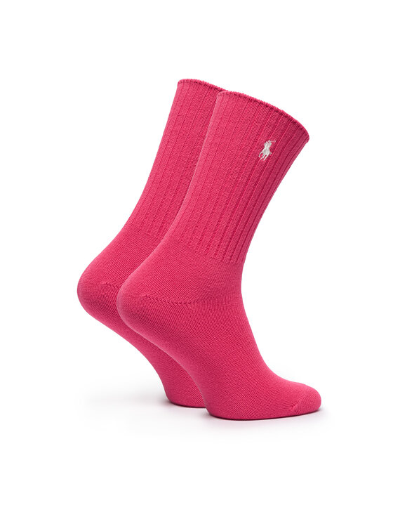 Polo Ralph Lauren Дълги чорапи Polo Ralph Lauren 455P10242019 Розов