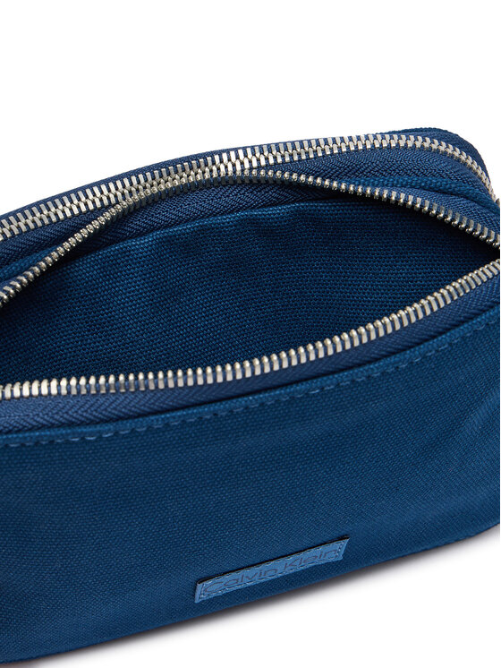 Calvin Klein Ročna torba Calvin Klein Webbing Strap Canvas Camera Bag LV04F3385G Modra