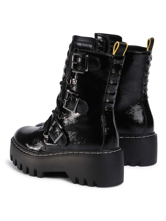 DeeZee Čižmy DeeZee WS5162-07 Čierna