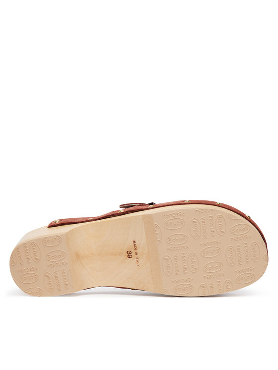 Scholl Шльопанці Scholl Pescura Clog F32326 Коричневий