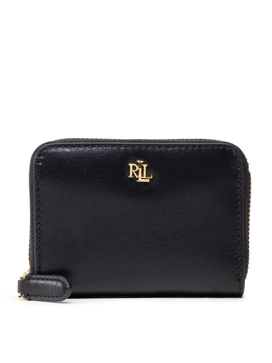LAUREN RALPH LAUREN Peňaženka LAUREN RALPH LAUREN Sm Zip Wallet 432876729003 Čierna