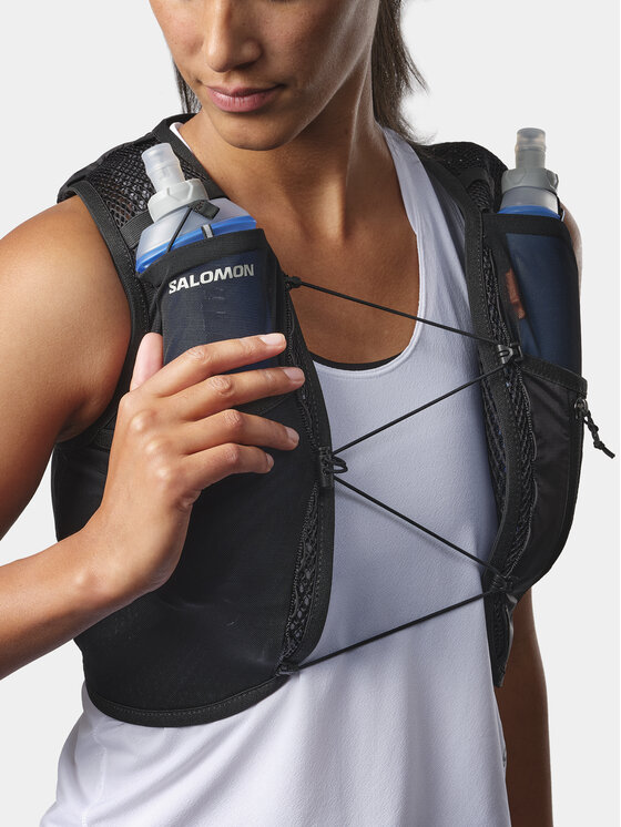Salomon Рюкзак-жилет для бігу Salomon Active Skin 4 LC2178800 Чорний