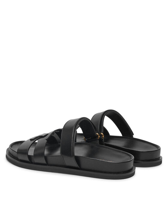 Tory Burch Шльопанці Tory Burch Ines Sport Slide 161636 Чорний