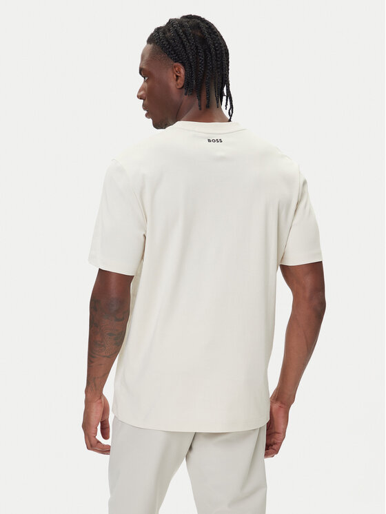 BOSS BOSS Camiseta Iconic TL 50543905 Écru Relaxed Fit