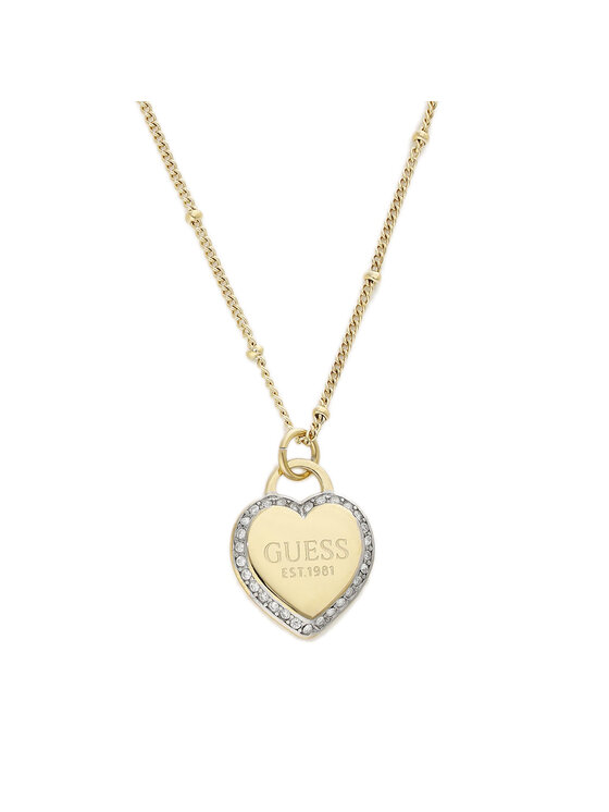 Guess Náhrdelník Guess JUBN01 420JW Zlatá