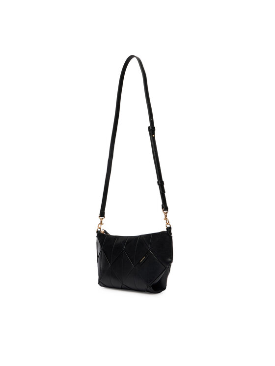 Calvin Klein Kabelka Calvin Klein Woven LV04F3546G Čierna