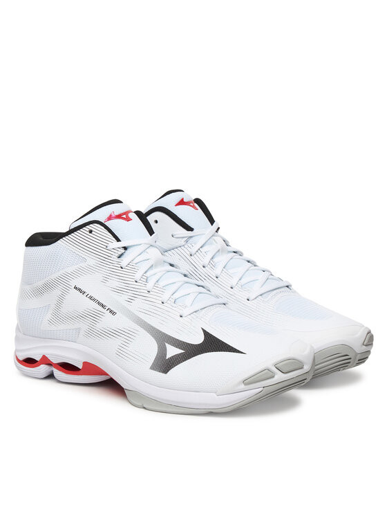 Mizuno Взуття у спортзал Mizuno Wave Lightning Pro Mid V1GA2665 59 Білий