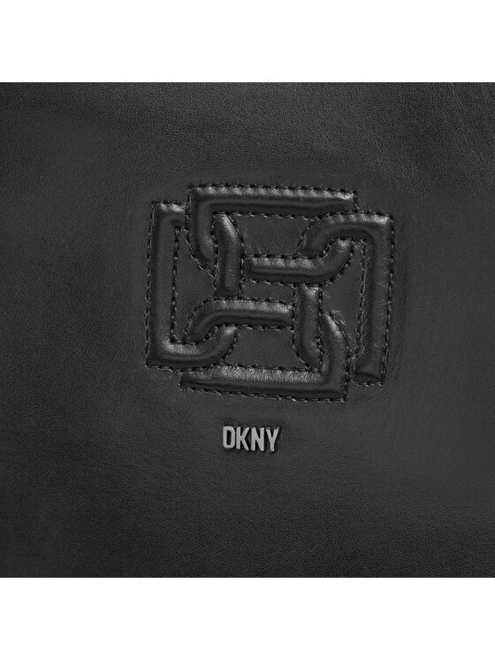 DKNY Kozačky DKNY Paloma Logo K3324785 Černá