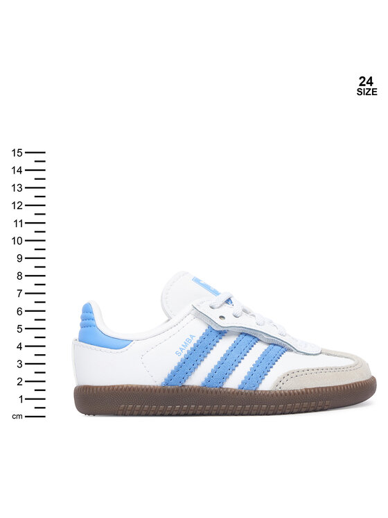 adidas Sneakersy adidas Samba Og Comfort Closure Elastic Lace KZ8679 Biały