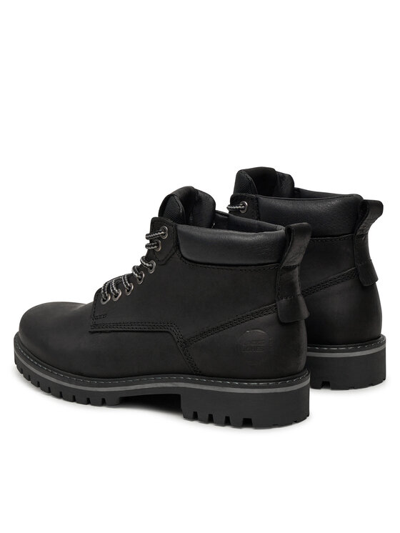 Jack & Jones Черевики Jack & Jones Queensway 12257998 Чорний