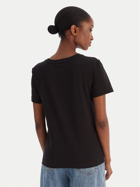Calvin Klein Jeans Calvin Klein Jeans Camiseta Ss Monogram Vnk LV047B205G Negro Regular Fit