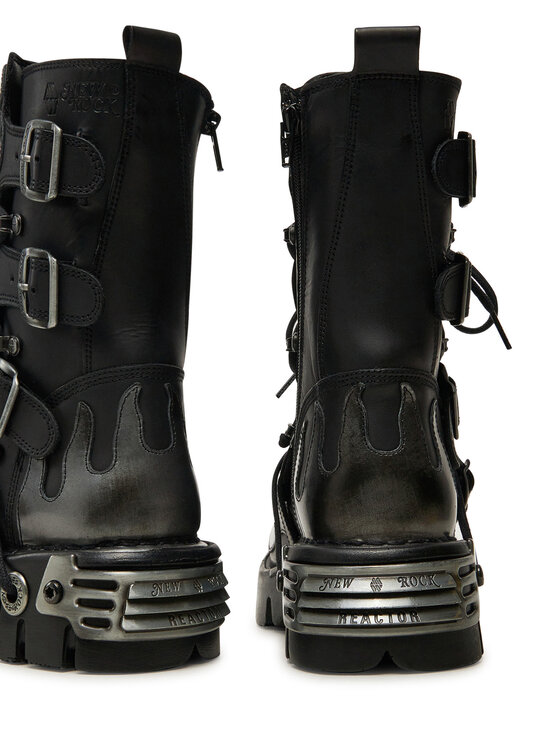 NEW ROCK Anfibi NEW ROCK M-107-S2 Nero