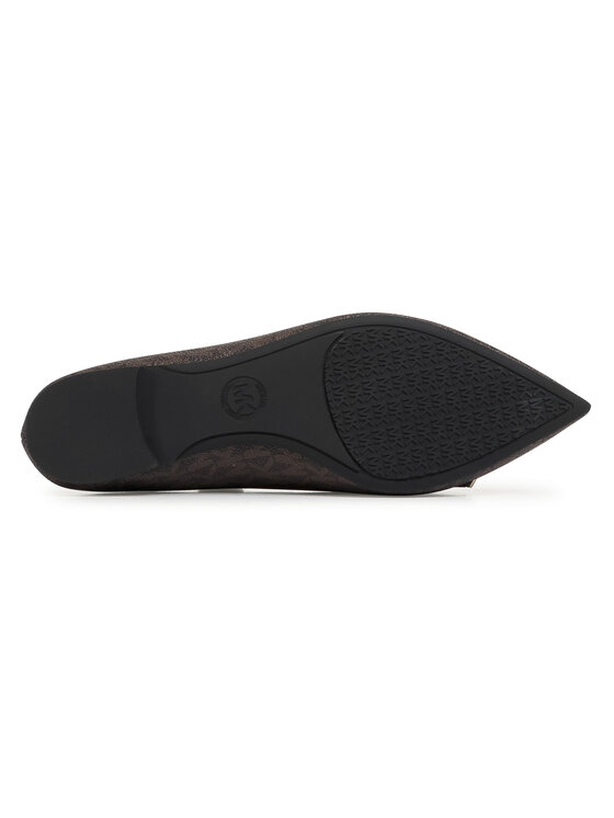 MICHAEL Michael Kors Balerinke MICHAEL Michael Kors Belle Flex Flat 40F0BLFP1B Rjava
