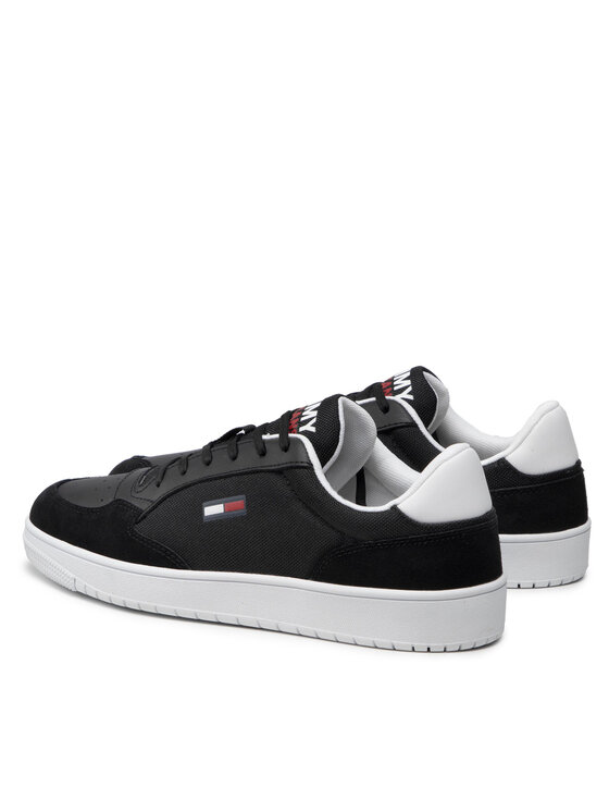 Tommy Jeans Сникърси Tommy Jeans City Textile Cupsole EM0EM00963 Черен