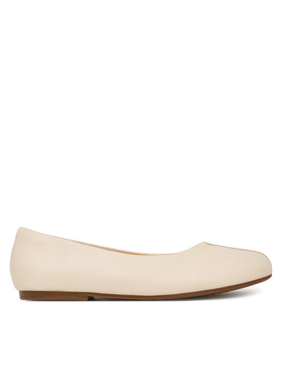 Clarks Балетки Clarks Livia Lily 26186640 Écru