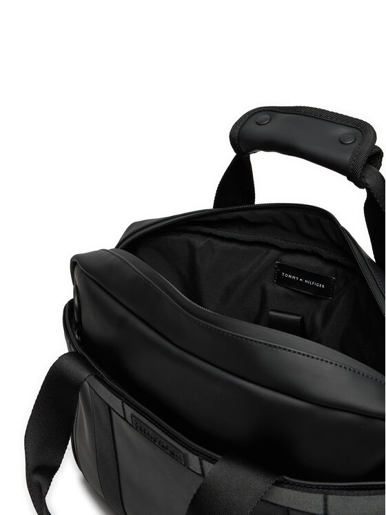 Tommy Hilfiger Geantă pentru laptop Tommy Hilfiger AM0AM12745 Negru