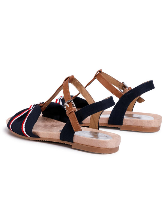 Tom Tailor Sandały Tom Tailor 8092214 Granatowy