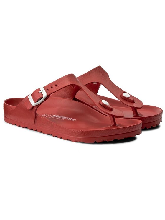 Birkenstock Infradito Birkenstock Gizeh 0128231 Rosso