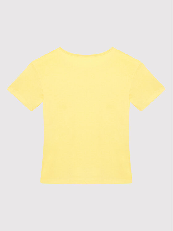 Roxy Roxy Majica Short Sleeve ERGZT03845 Rumena Regular Fit