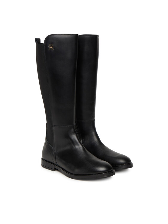 Tommy Hilfiger Ботуши Tommy Hilfiger T4A6-34036-0036 Черен