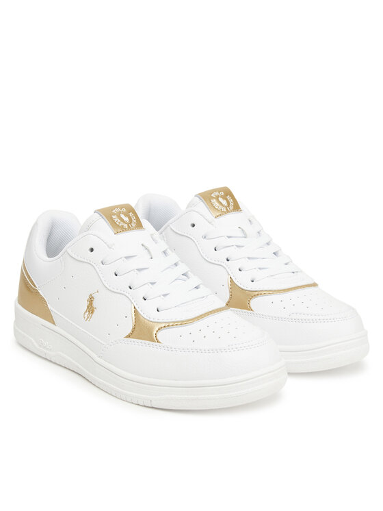 Polo Ralph Lauren Снікерcи Polo Ralph Lauren Masters Court II RL03432102 Білий