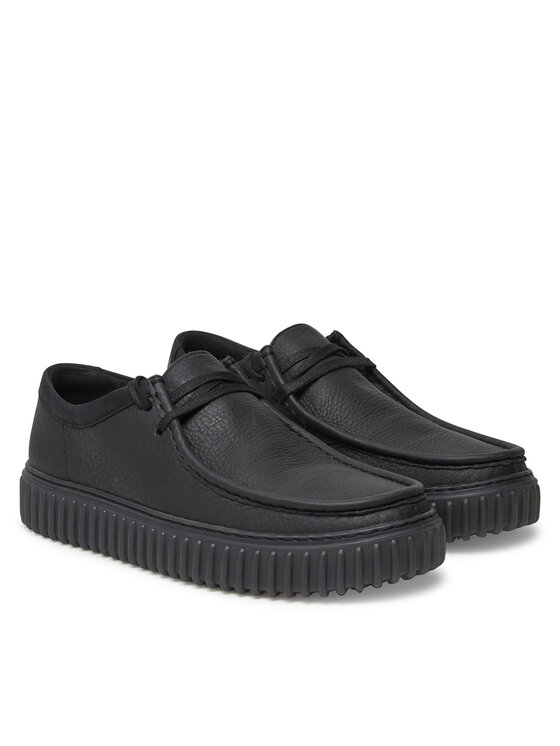 Clarks Туфлі Clarks Torhill Lo 26181385 Чорний