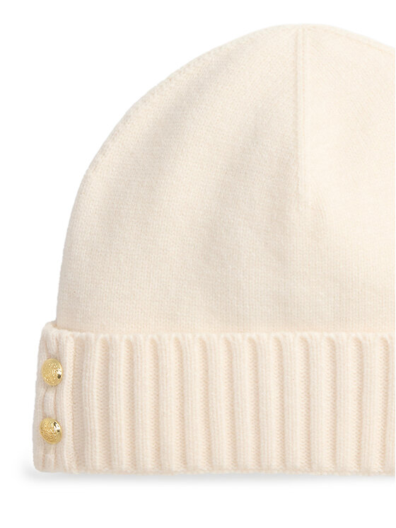 LAUREN RALPH LAUREN Czapka LAUREN RALPH LAUREN 454P04510003 Écru