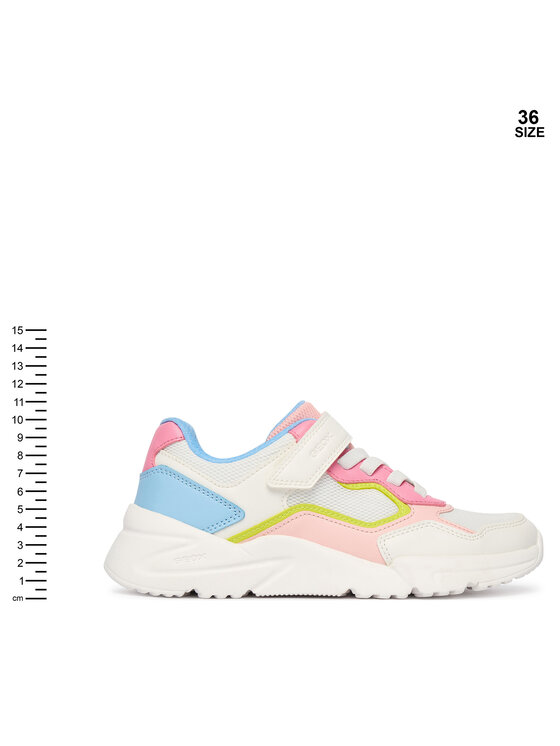 Geox Sneakersy Geox J Loftus Girl J65M2B 0BC14 C0406 D Barevná