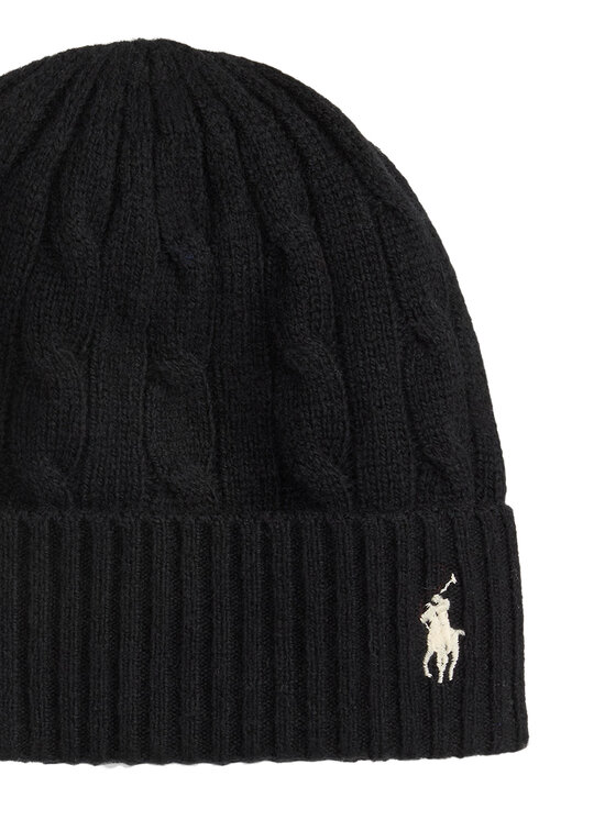 Polo Ralph Lauren Шапкa Polo Ralph Lauren 455981442001 Чорний