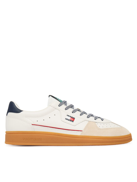 Tommy Jeans Сникърси Tommy Jeans The Greenwich Edge Leather EM0EM01731 Бял