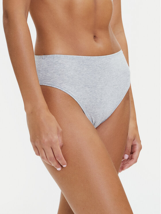 Hunkemöller Hunkemöller Braguitas clásicas de talle alto 302033 Gris