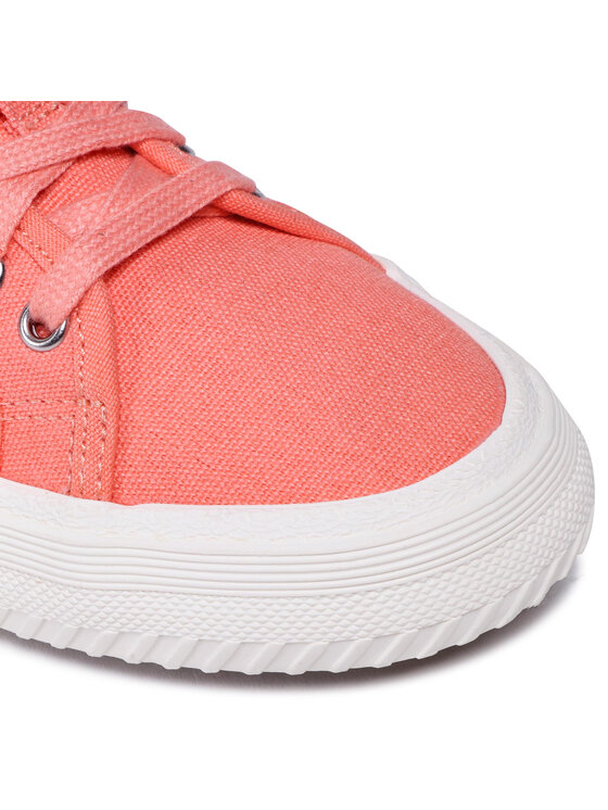 Clarks Tenisky Clarks Roxby Lace 261649844 Oranžová