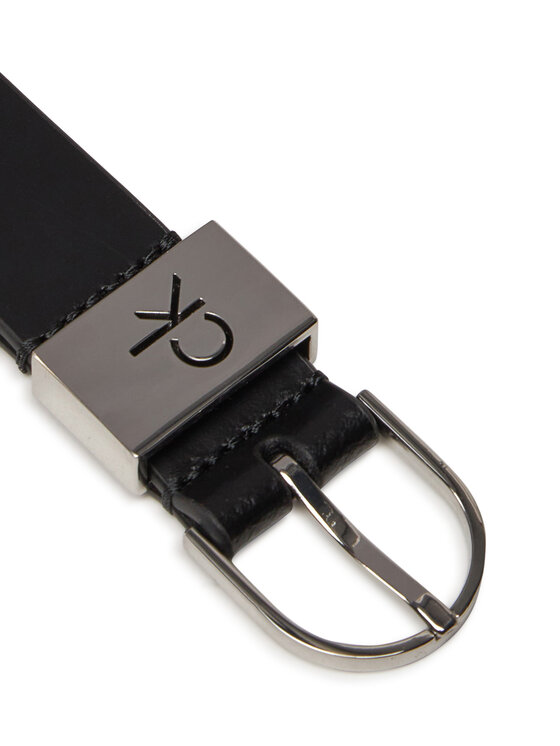 Calvin Klein Dámsky opasok Calvin Klein Ck Loop Rnd Buckle 2.5_Smooth K60K612936 Čierna