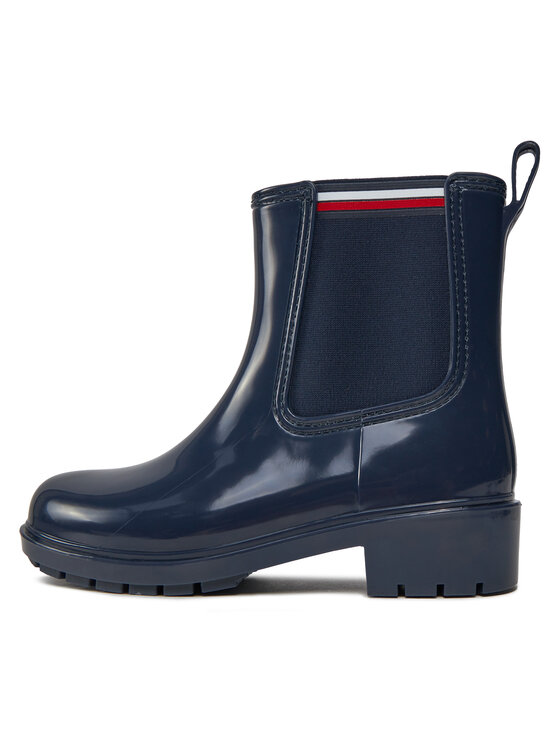 Tommy Hilfiger Gummistiefel Tommy Hilfiger Essential Corporate FW0FW07762 Dunkelblau