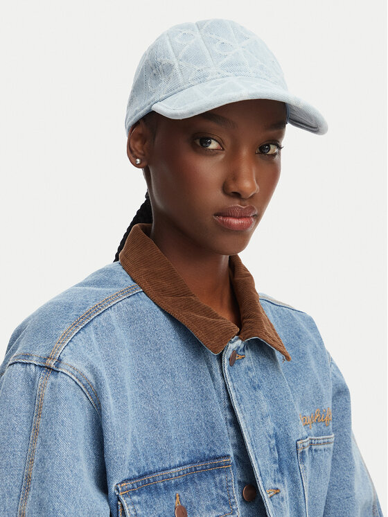 Calvin Klein Šilterica Calvin Klein Aop Jacquard Denim Bb Cap LV04F5069G Plava