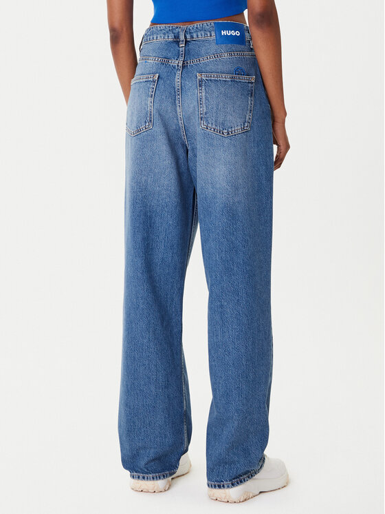 HUGO HUGO Vaqueros Leni_B 50546357 Azul Loose Fit