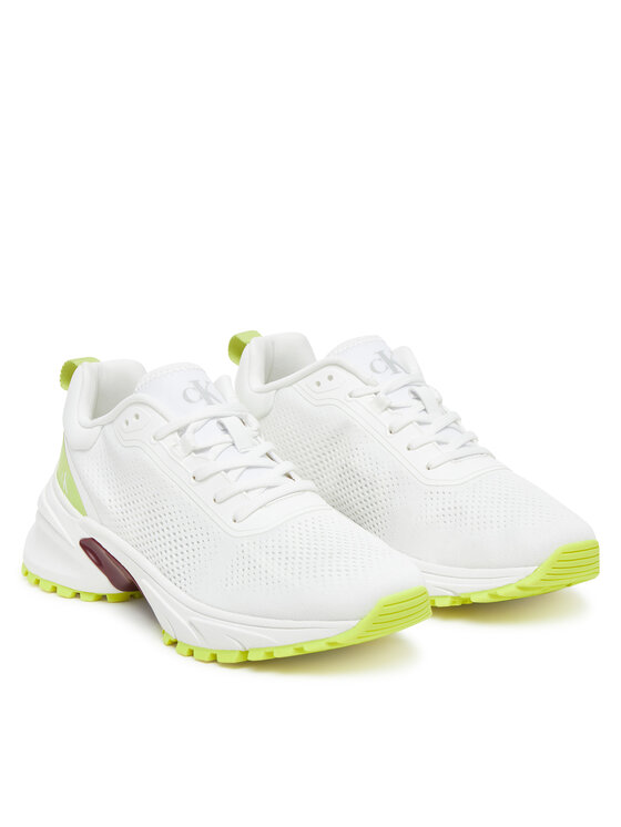 Calvin Klein Jeans Snīkeri Calvin Klein Jeans Hike Runner Mg Tech YW0YW01856 Balts