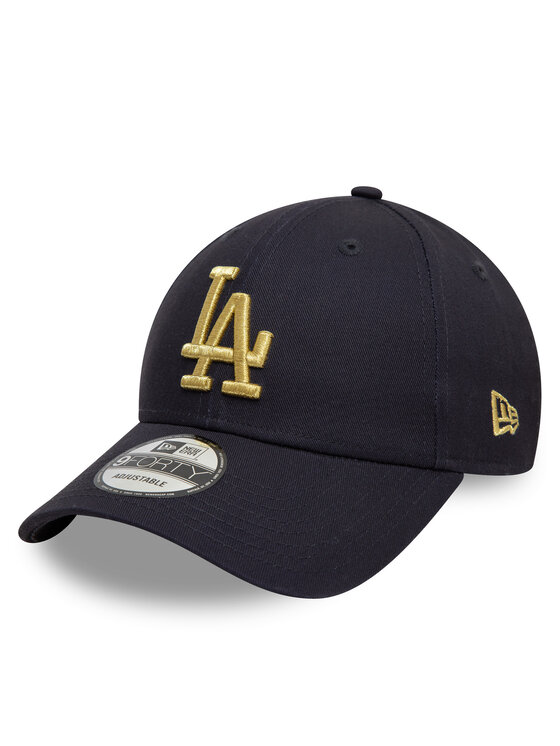 New Era Gorra con visera New Era LA Dodgers Metallic 9FORTY 60595193 Azul marino