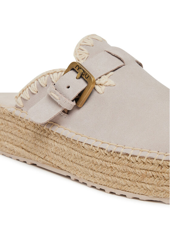 Mou Еспадрильї Mou Jute clog plain MU.SW641000A Сірий